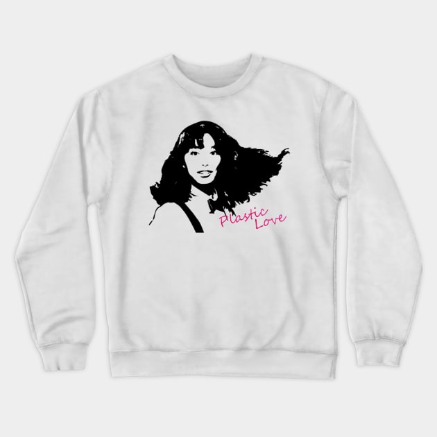 Plastic Love Mariya Takeuchi Crewneck Sweatshirt by MalcolmDesigns